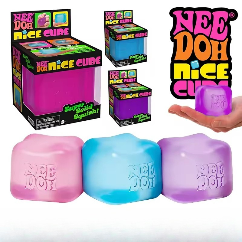 Crystal Growing Kit - Schylling NeeDoh Nice Cube Zintuiglijk Knijp