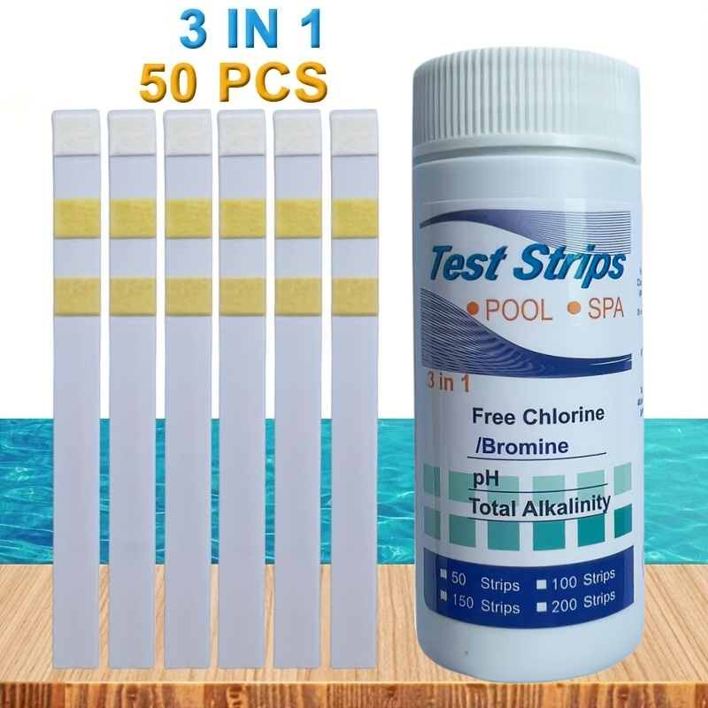 Water Testing Kit - Chloor PH-teststrips SPA Zwembad Aquarium Visbak