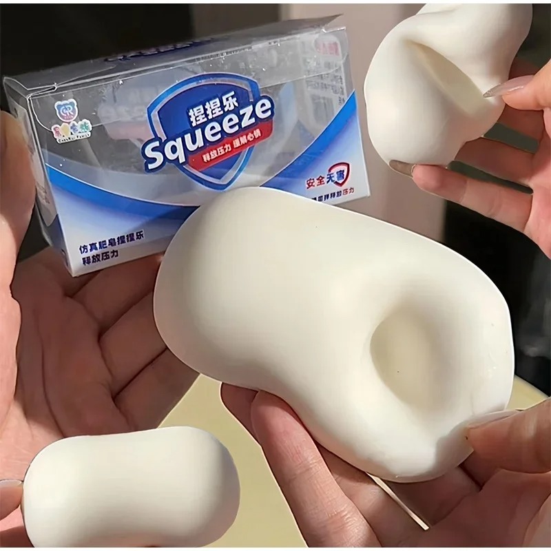 Crystal Growing Kit - ASMR Knapperige Zeepbal Squishy Stressbal Gevuld
