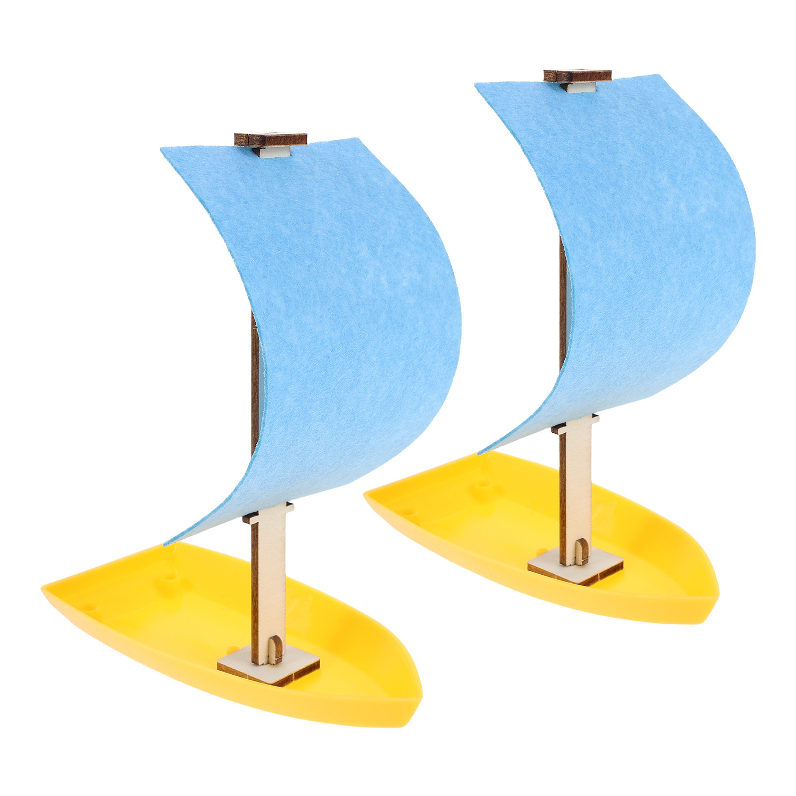 Science Project Physics - 2-delige windenergie mini-zeilboot DIY wetenschappelijk experimenteerset