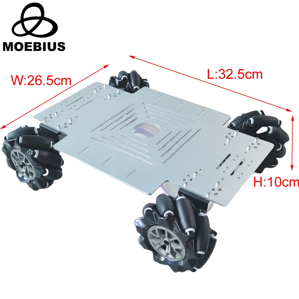 25KG Belasting 4WD Mecanum Wie - Robot Arm Motor recensie en prijs
