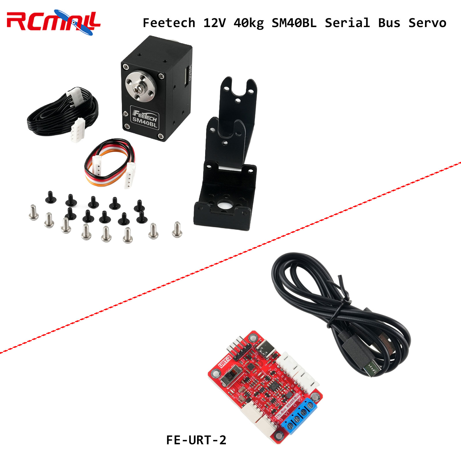 Feetech 12V 40kg SM40BL Seriël - Robot Arm Motor recensie en prijs