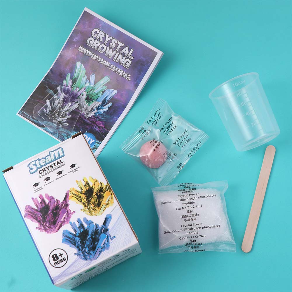 Kristallen kweken Kristallen k - Crystal Growing Kit recensie en prijs