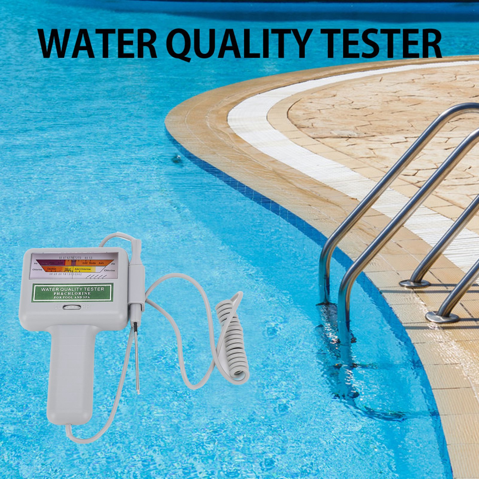 Digitale zwembadwatertester pH - Water Testing Kit recensie en prijs