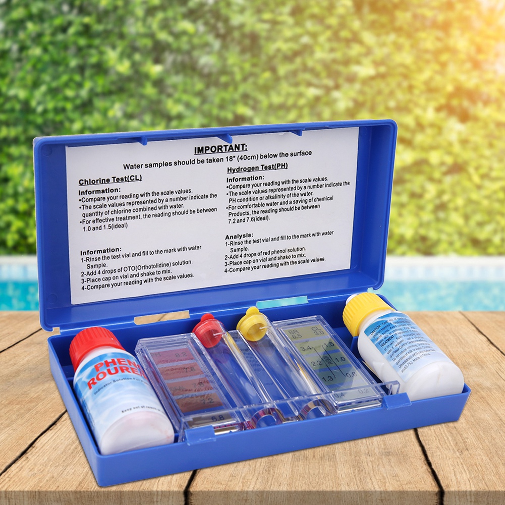 PH Chloor Waterkwaliteit Testk - Water Testing Kit recensie en prijs